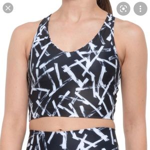 SAGE COLLECTIVE Sports Bra Cropped Tank Top